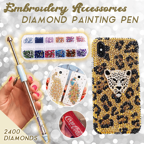 Diamond Painting Set - Pen + 2400 steentjes (Tijdelijk 60% Korting!)