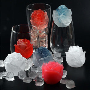 Dekoratieve 3D Roos ijsvorm