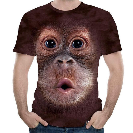 Hilarisch Aap T-Shirt