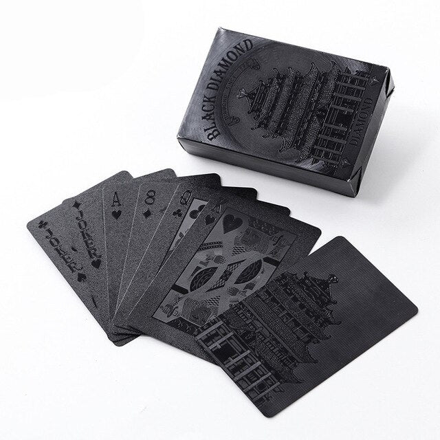 Premium Zwarte Speelkaarten 'Black Magic™'